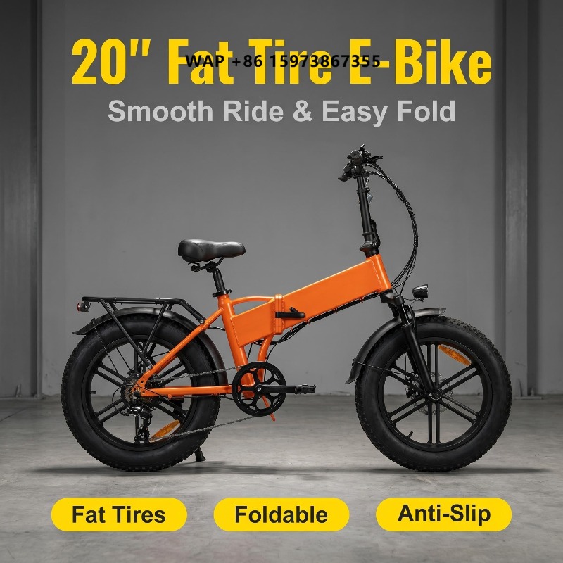 Cycling To Commute - Taşınabilir Katlanabilir 20 inç Elektrikli Dağ