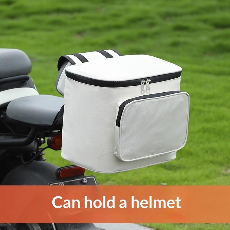 Commute Cycling Helmet - Su geçirmez Elektrikli Bisiklet Arka Saklama