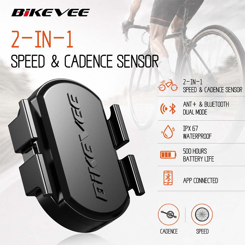 Commuter Cycling - BIKEVEE Evrensel Kablosuz ANT+ Bluetooth Kadans