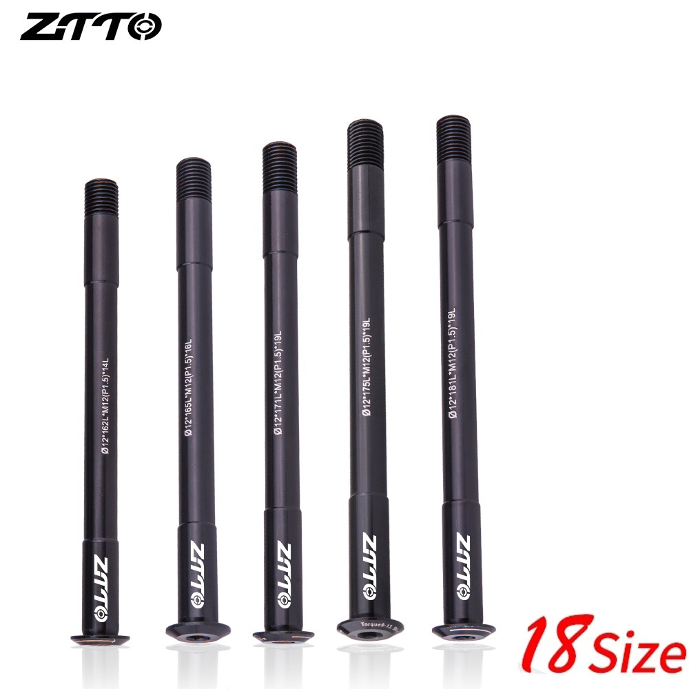 Dynamo Hub Front - ZTTO MTB bisiklet 12mm 15mm aks