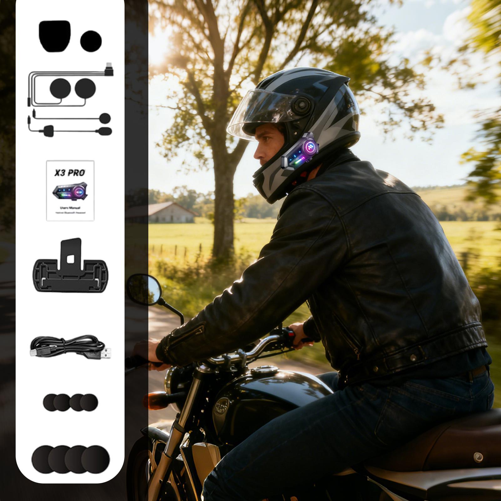 Commute Cycling Helmet - Motosiklet Kulaklıkları Kablosuz Akıllı Kask Kulaklığı