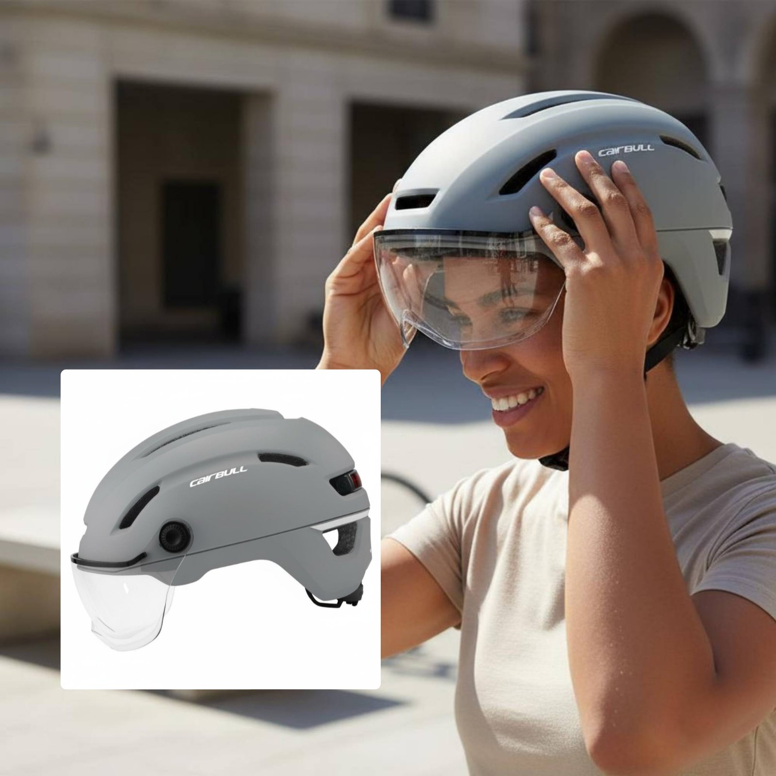 Elektrikli Bisiklet Banliyö Ka - Commute Cycling Helmet incelemesi ve fiyatı